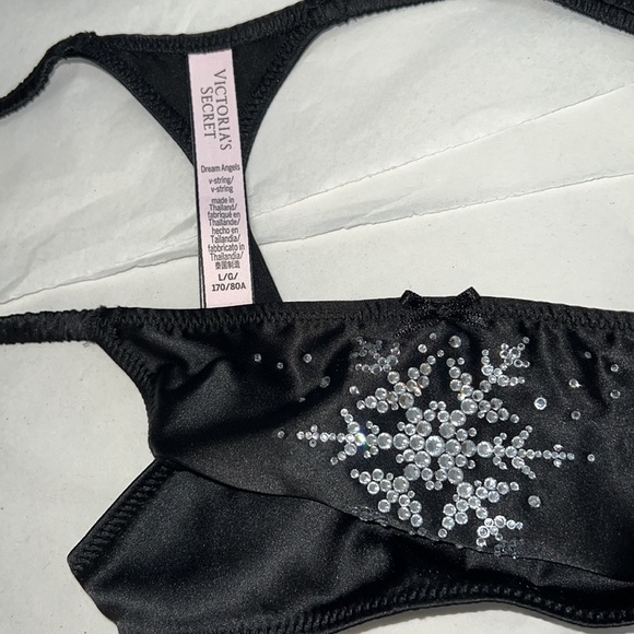 (L) Victoria's Secret Rhinestones Star VString Panty - Picture 14 of 14